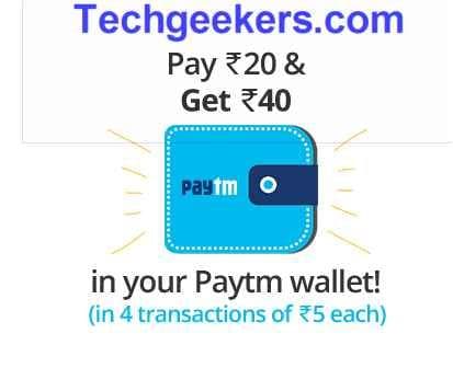 Convert 20 rs to 40 rs in Paytm offer from MySmartPrice