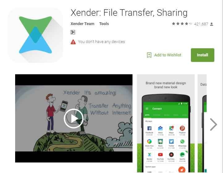 **{SHAREit~vs~Xender} – Which One is Better?