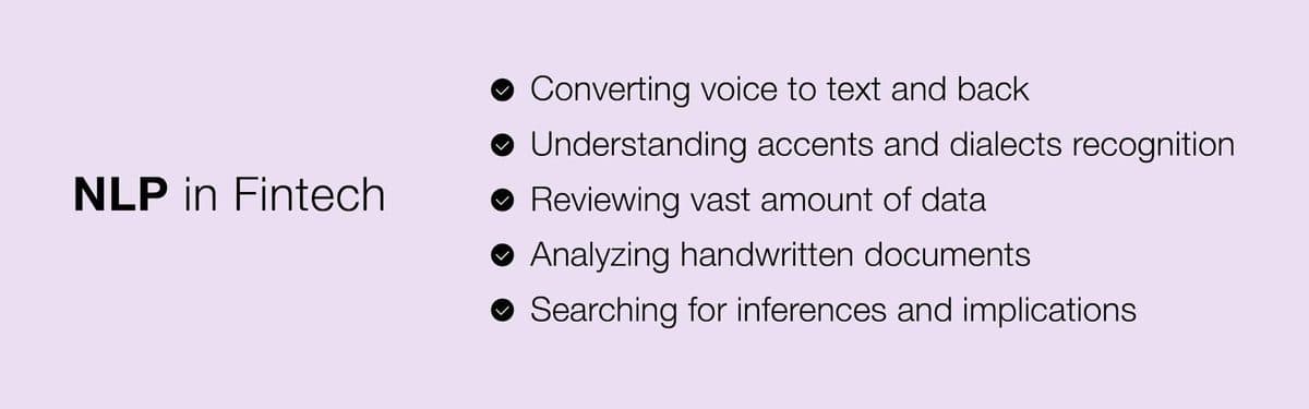 NLP in Fintech