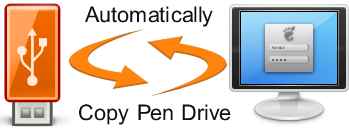 How To Copy All Data of Pendrive on Insert?