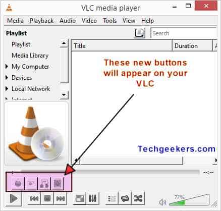 vlc media player screen recorder