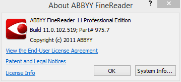 abby finereader
