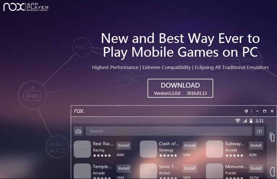 Nox App Player 7.0.5.8 for mac download