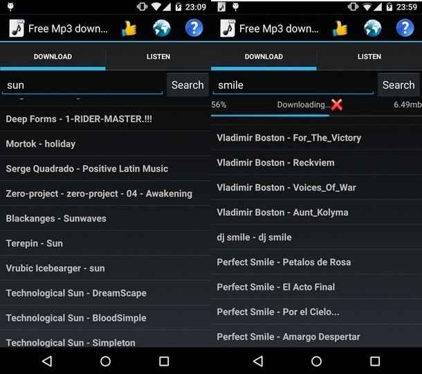 Free-Mp3-Downloads-Best-Mp3-Downloader-App-for-Android smartphone