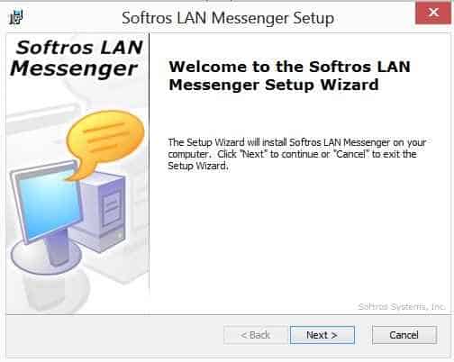 Send Instant Message over LAN using Softros LAN Messenger 2