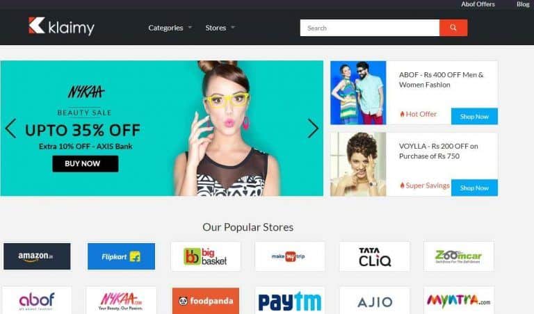 Klaimy Review: Get Discounts On Online Shoppping