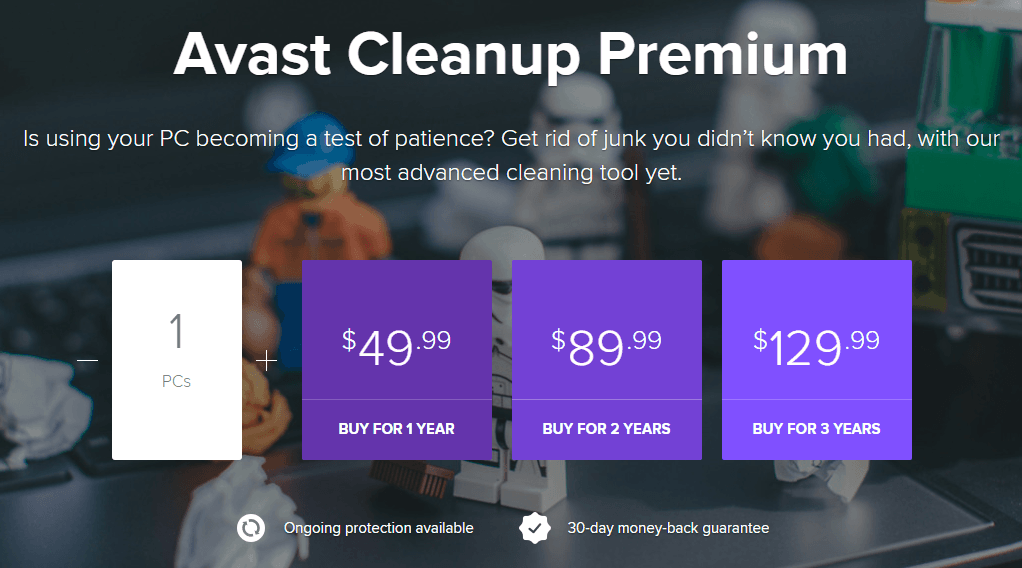 avast cleanup review