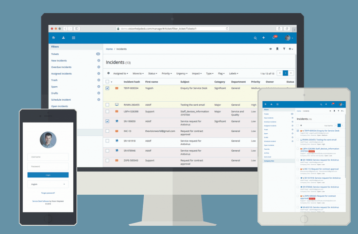 Vision Helpdesk Review Help Desk Software It Service Desk