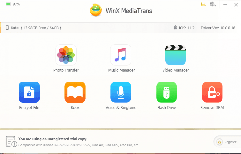 Get WinX MediaTrans for Free: Easily Transfer Files Between iOS and Windows without iTunes