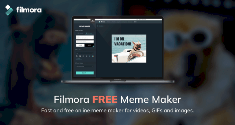 Wondershare Filmora Meme Maker : A Perfect choice