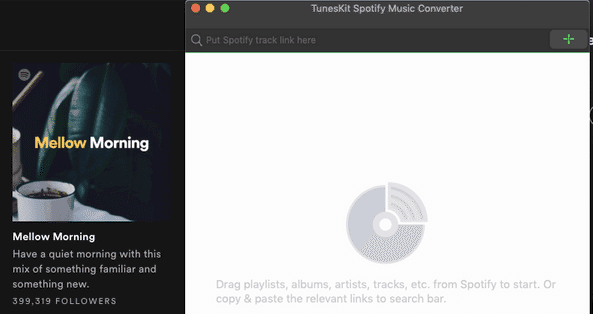 tuneskit music converter spotify is not installed