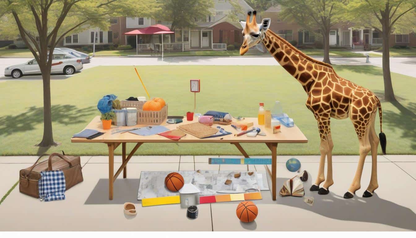 Visualizing 20 Feet with Common Objects and Spaces: Examples from Daily Life