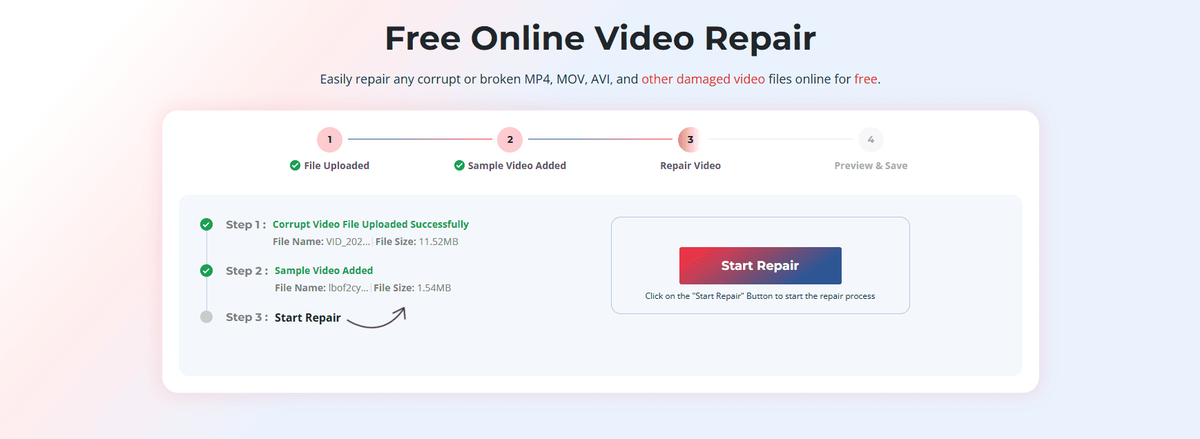 How to Fix Corrupted Video Online? 3