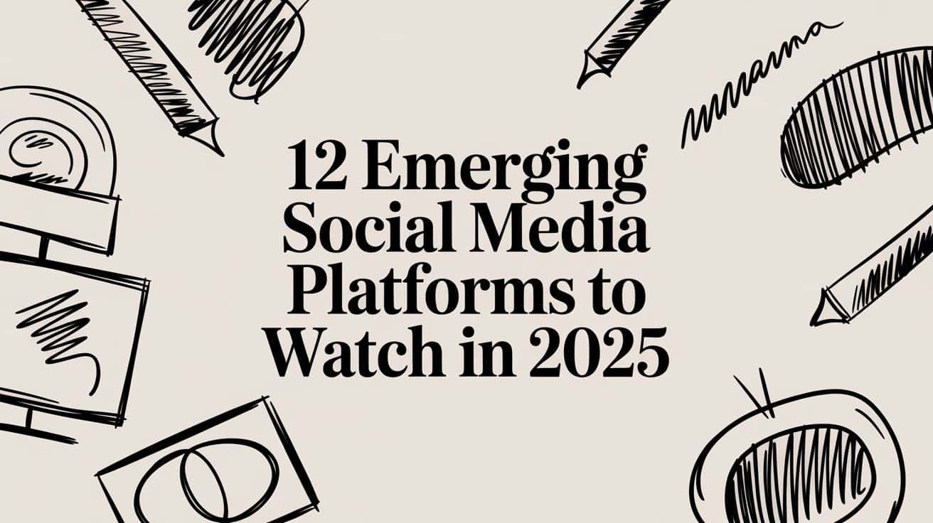 12 Emerging Social Media Platforms to Watch in 2025 1